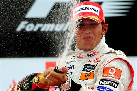 lewis hamilton win his first f1 race